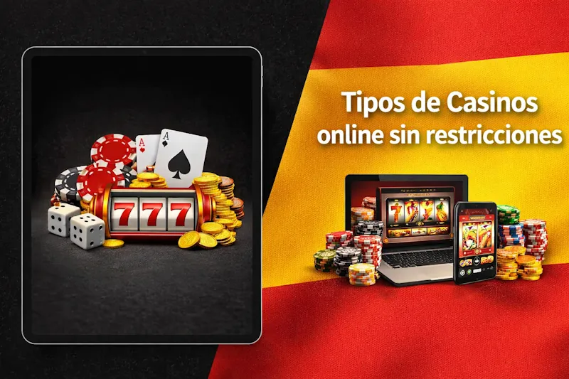 Tipos de casinos no regulados y sin restricciones